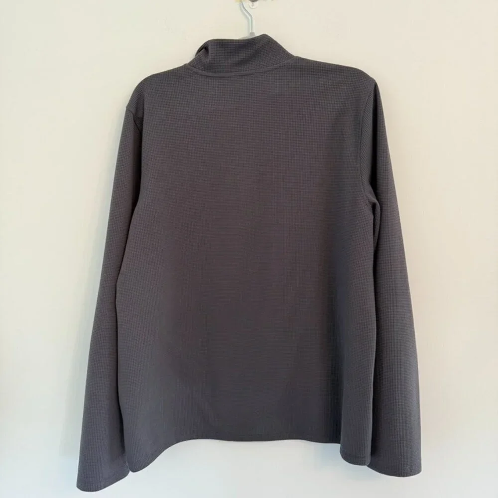 🚴 Peloton Men's Quarter Zip Pullover – Charcoal Gray – Size Large